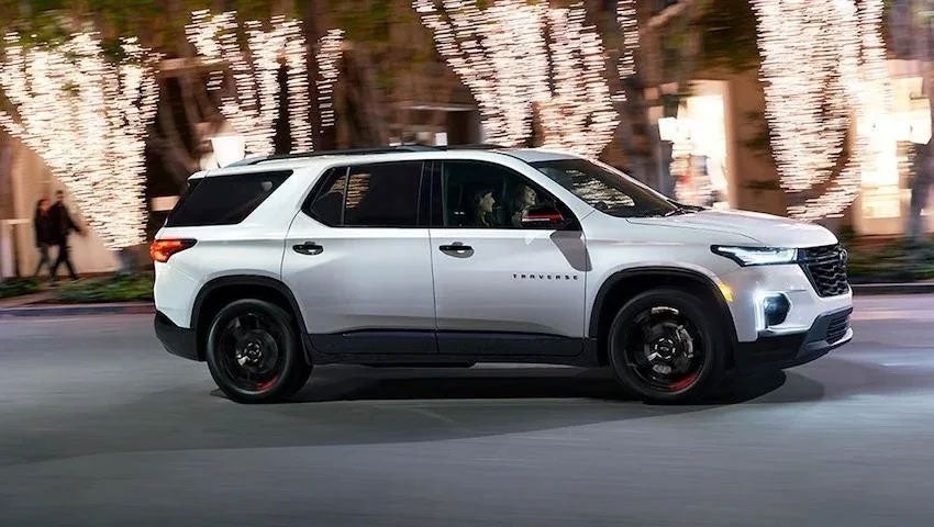 2023 chevrolet traverse redline edition