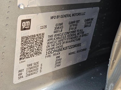 2026 Chevrolet Silverado 1500 Custom