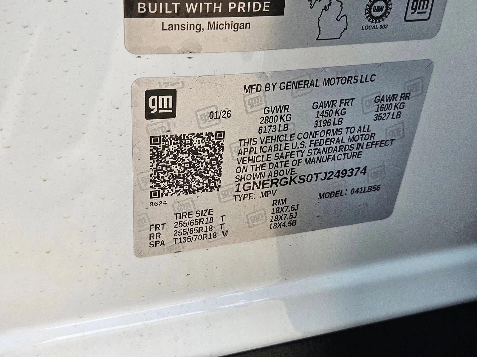 2026 Chevrolet Traverse LT