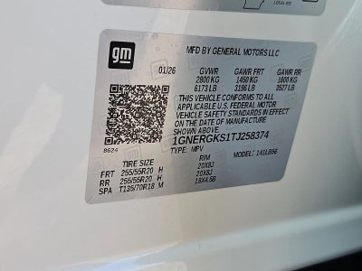 2026 Chevrolet Traverse LT