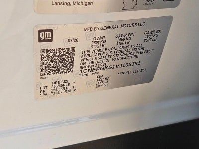 2027 Chevrolet Traverse LT