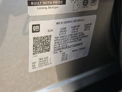 2026 Chevrolet Traverse LT