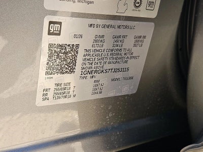 2026 Chevrolet Traverse LT