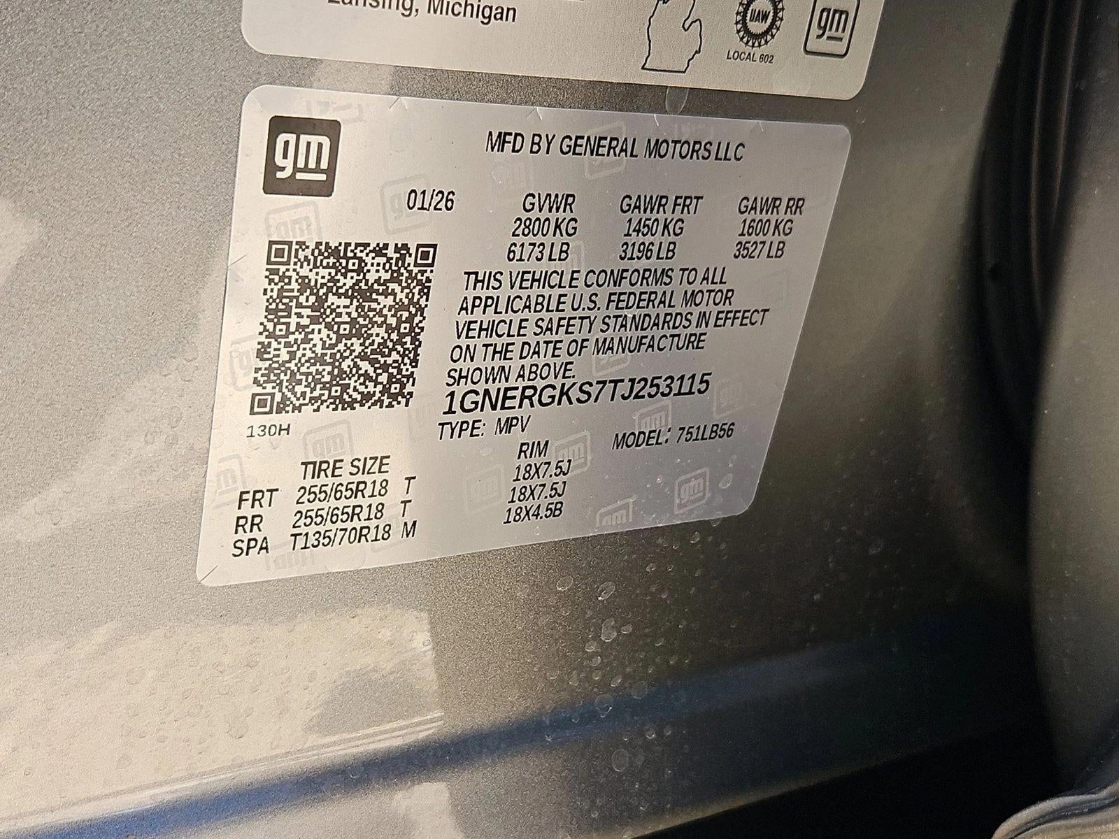 2026 Chevrolet Traverse LT