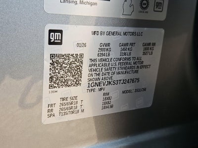 2026 Chevrolet Traverse Z71