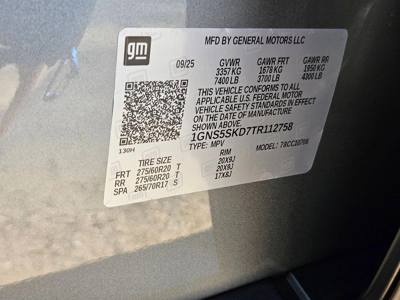 2026 Chevrolet Tahoe Premier