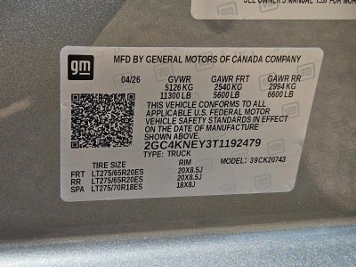2026 Chevrolet Silverado 2500 HD LT