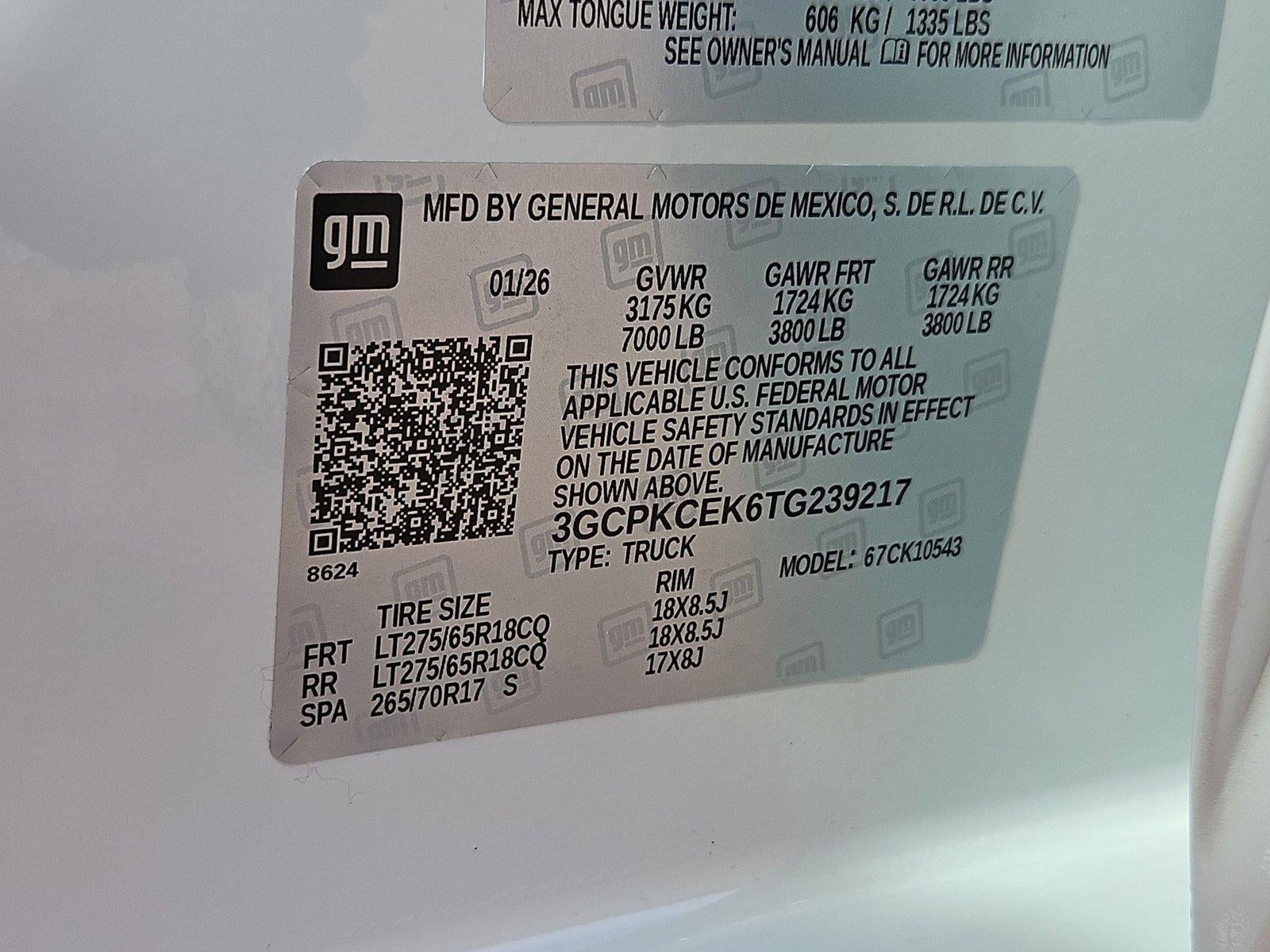 2026 Chevrolet Silverado 1500 Custom Trail Boss