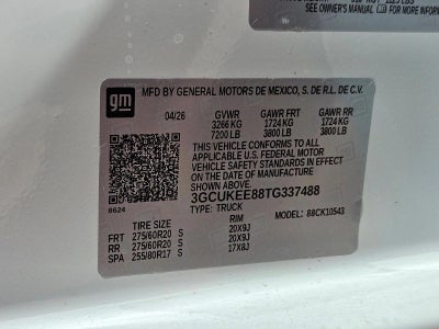 2026 Chevrolet Silverado 1500 RST