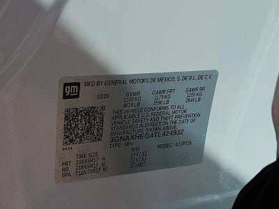 2026 Chevrolet Equinox LT