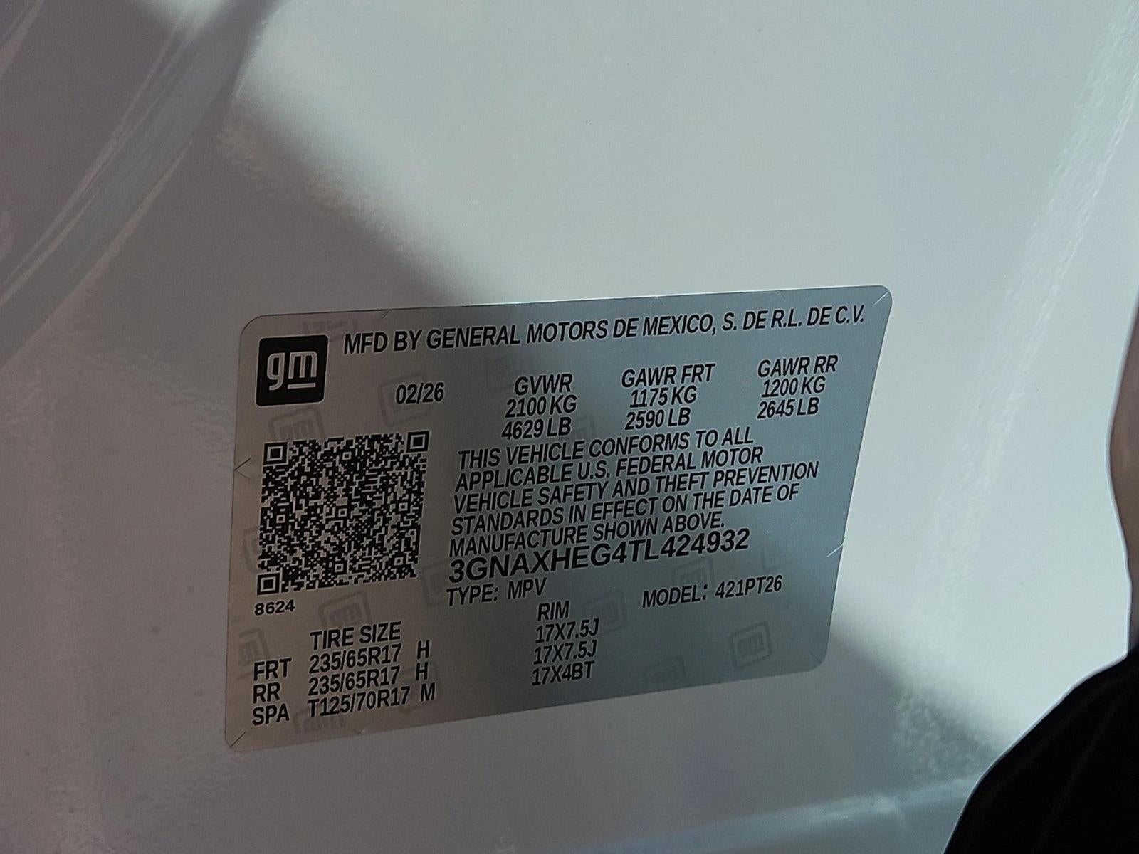 2026 Chevrolet Equinox LT