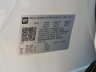 2026 Chevrolet Equinox LT