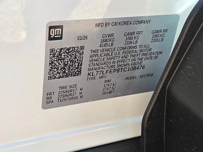 2026 Chevrolet Trax LS