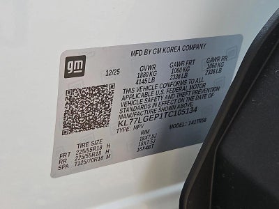 2026 Chevrolet Trax 1RS