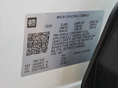 2026 Chevrolet Trax 2RS