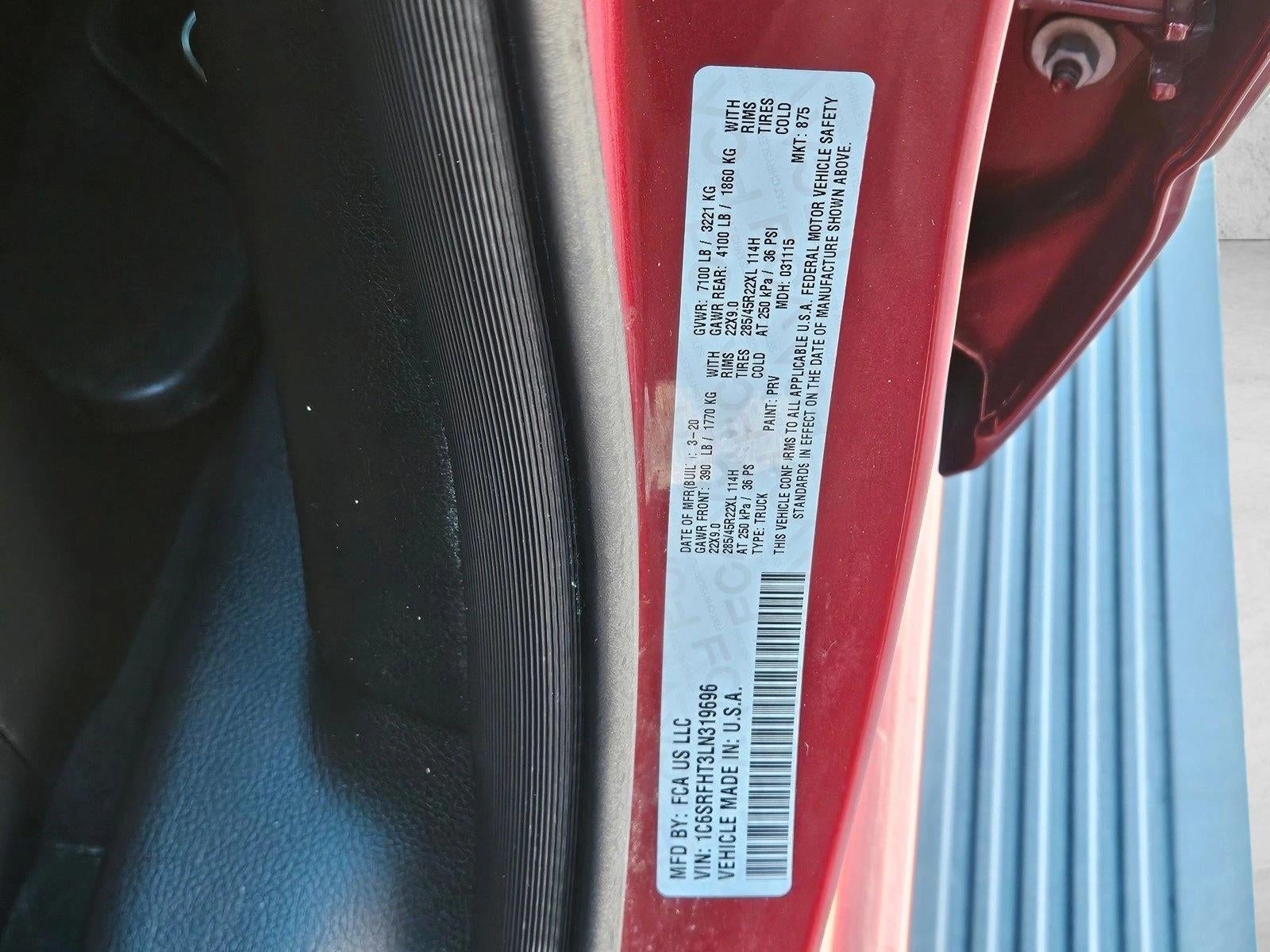 2020 RAM 1500 Limited Crew Cab 4x4 5'7" Box