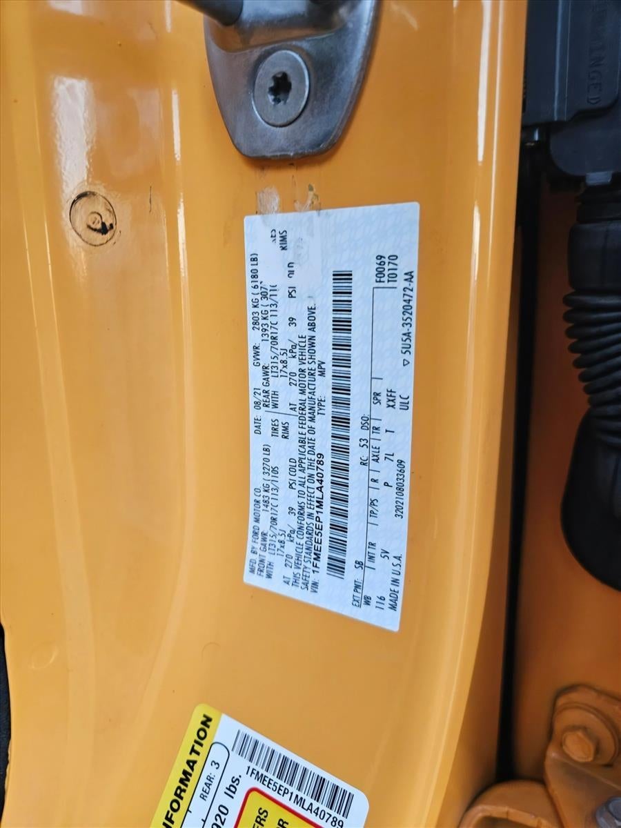 2021 Ford Bronco First Edition