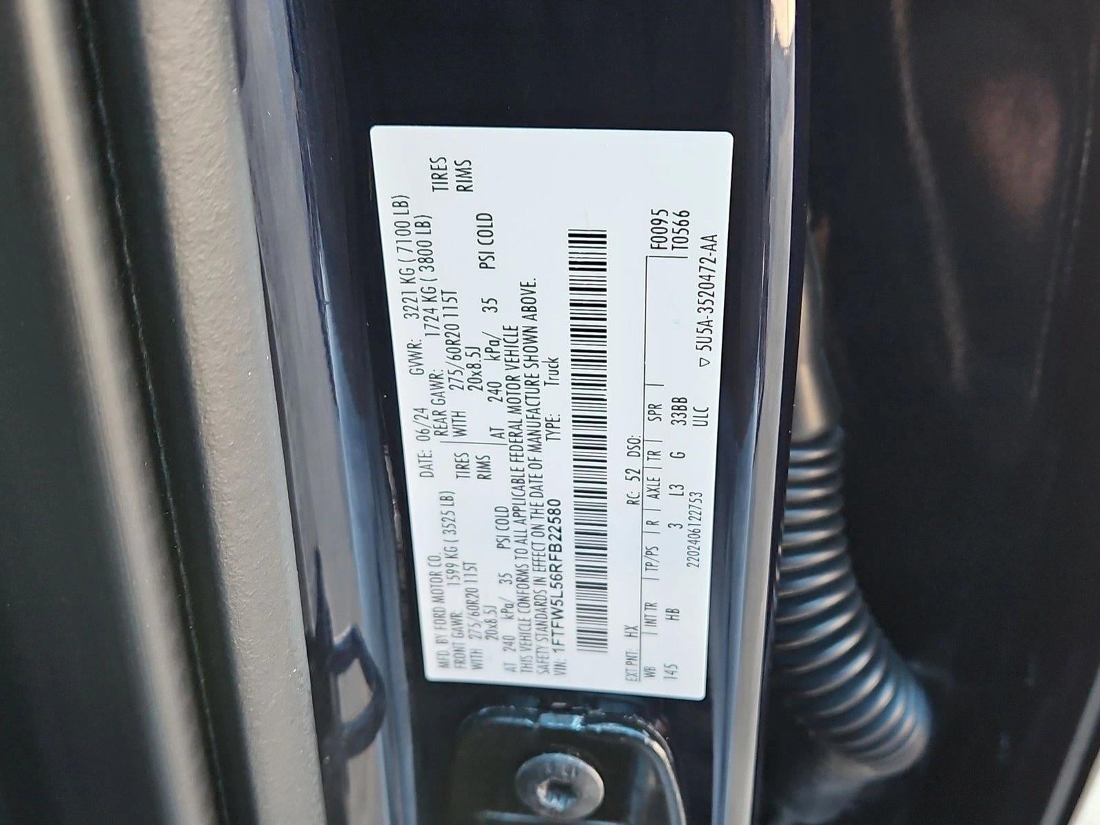 2024 Ford F-150 LARIAT