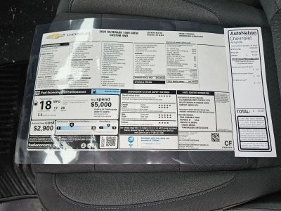 2025 Chevrolet Silverado 1500 Custom