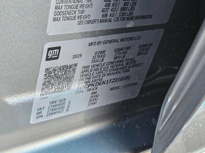 2026 Chevrolet Silverado 1500 LT