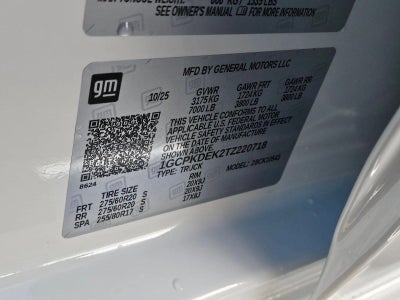 2026 Chevrolet Silverado 1500 LT