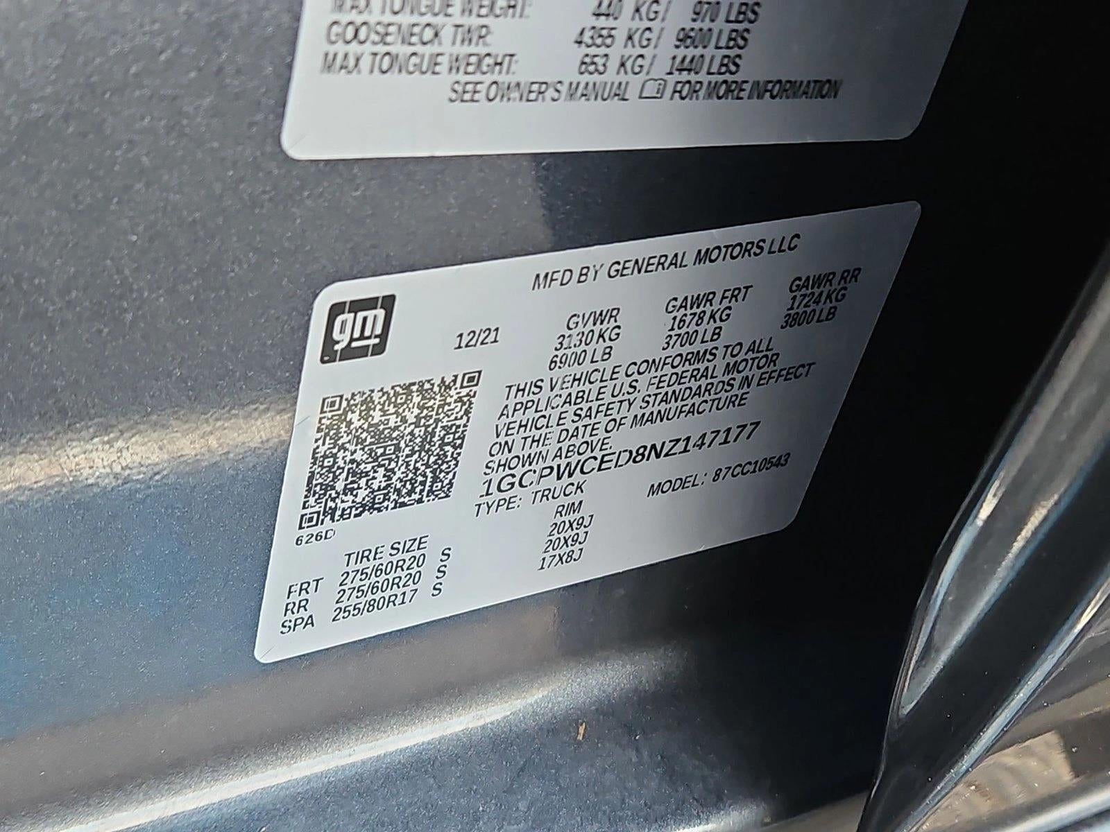 2022 Chevrolet Silverado 1500 LTD LT