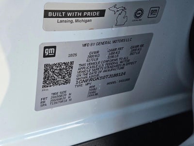 2026 Chevrolet Traverse LT