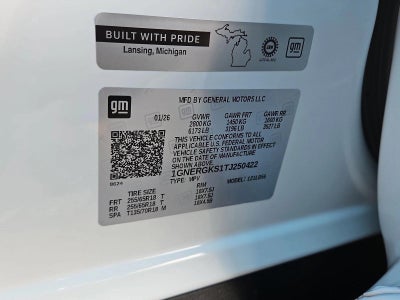 2026 Chevrolet Traverse LT