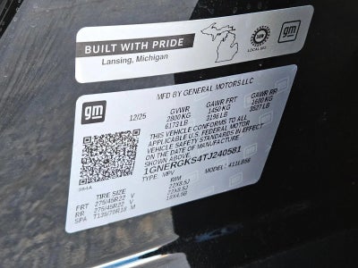 2026 Chevrolet Traverse LT