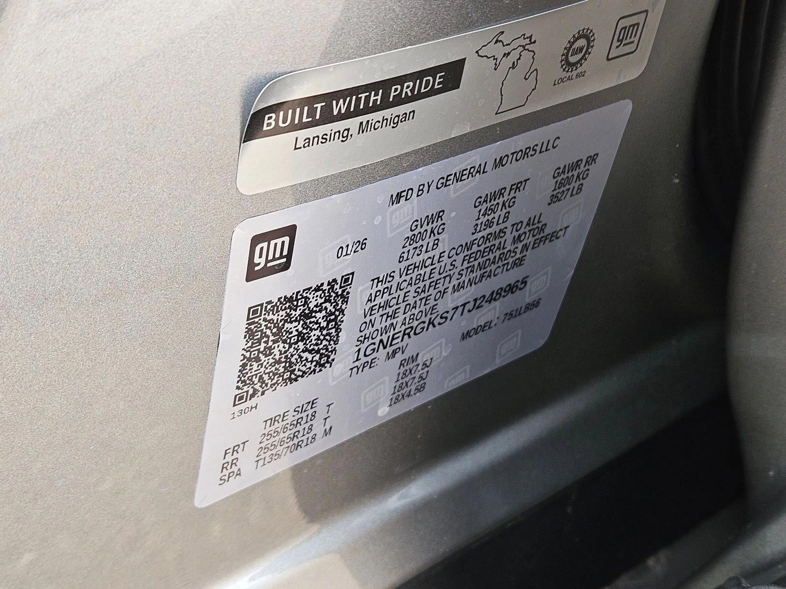 2026 Chevrolet Traverse LT