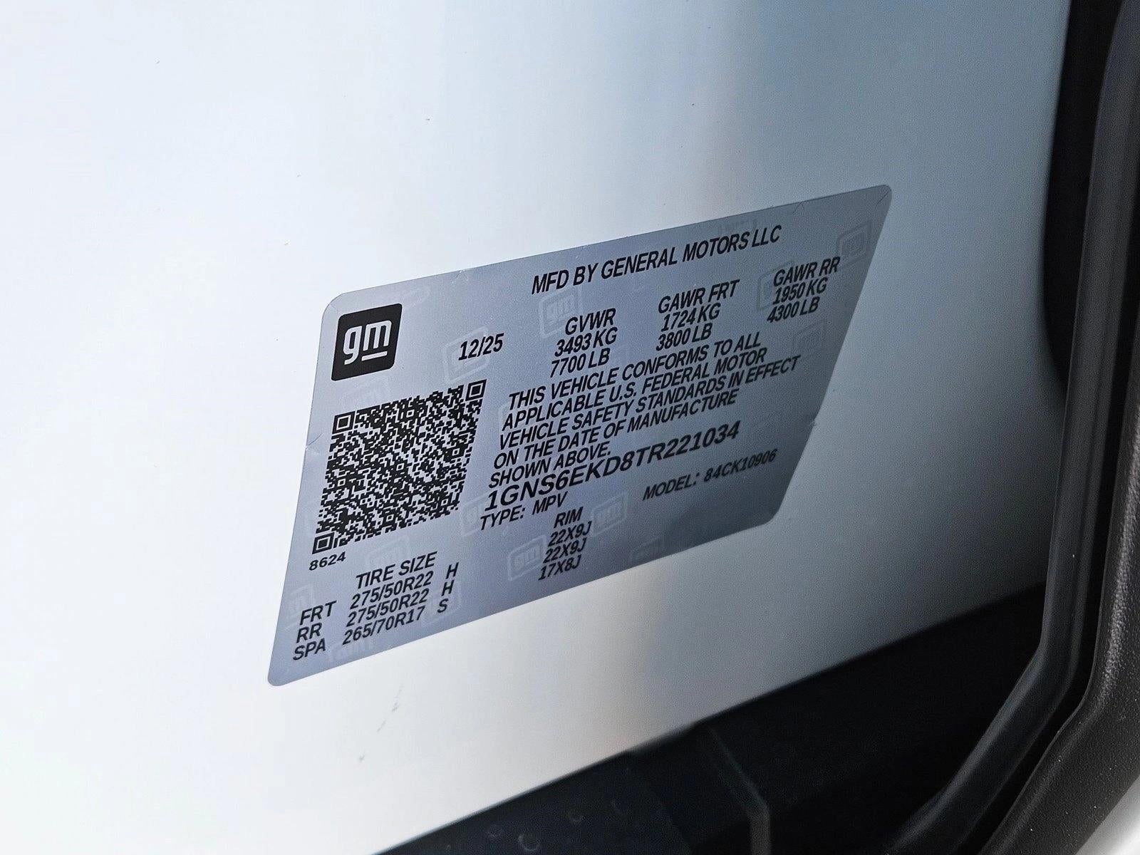 2026 Chevrolet Suburban RST