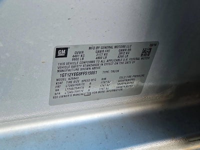 2015 GMC Sierra 2500 HD SLE