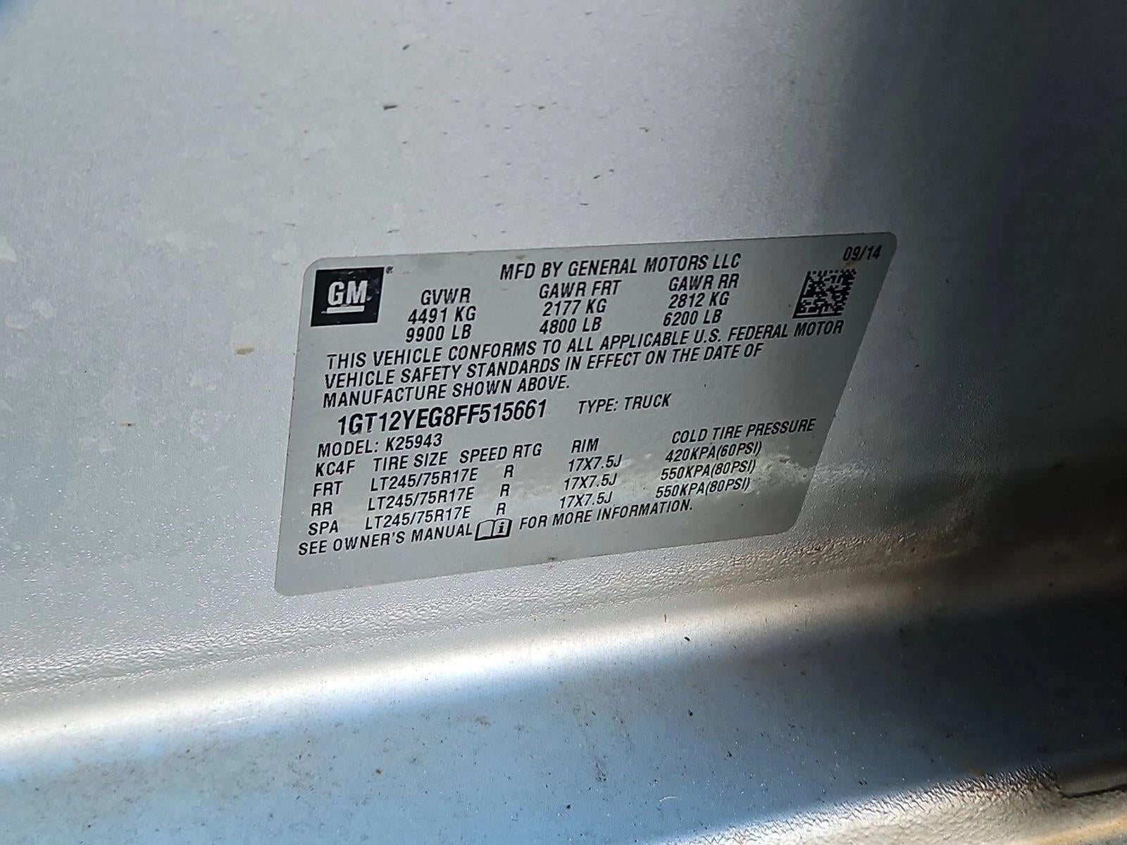 2015 GMC Sierra 2500 HD SLE