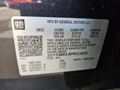 2023 Cadillac Escalade 4WD Premium Luxury
