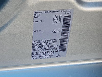 2024 Nissan Altima 2.5 SV