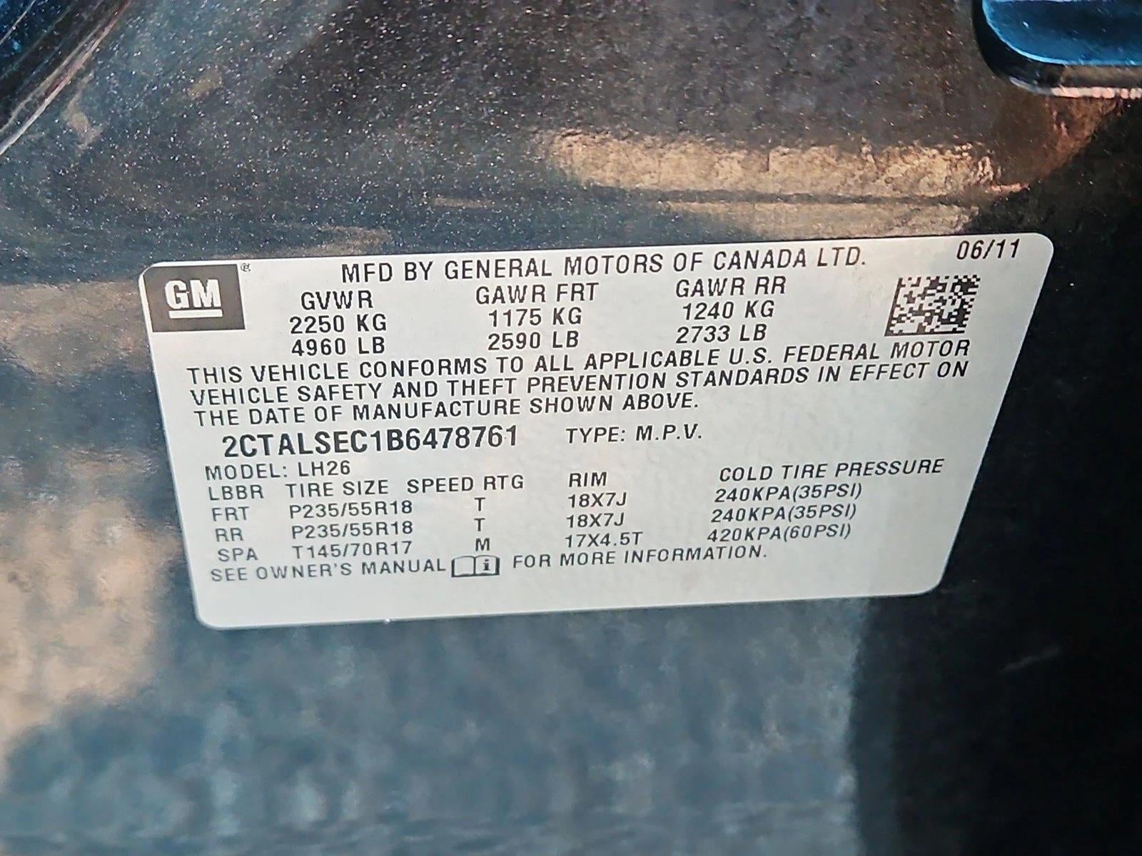 2011 GMC Terrain SLE-2