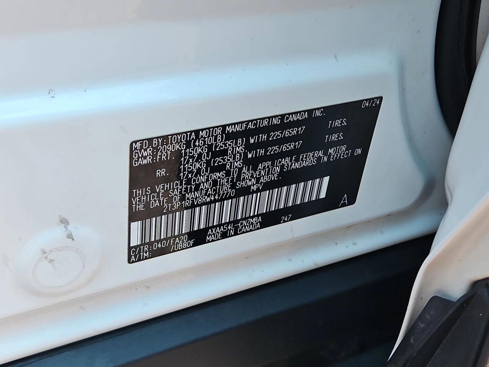 2024 Toyota RAV4 XLE
