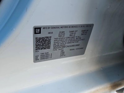 2018 Chevrolet Silverado 1500 LT