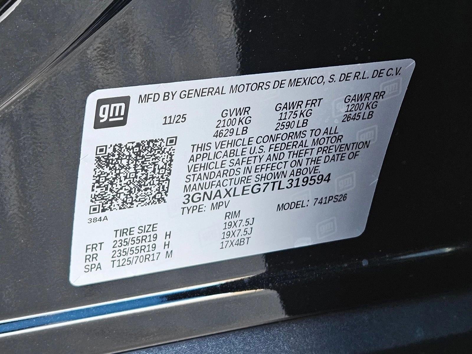 2026 Chevrolet Equinox RS