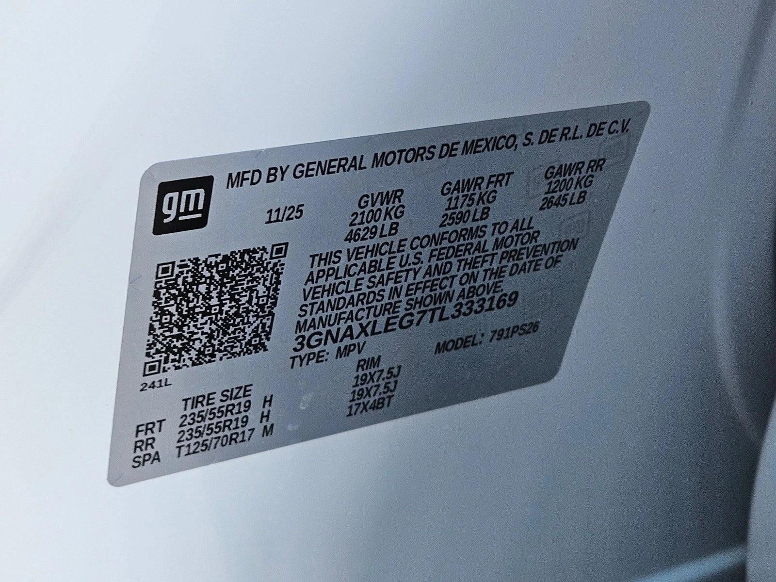 2026 Chevrolet Equinox RS