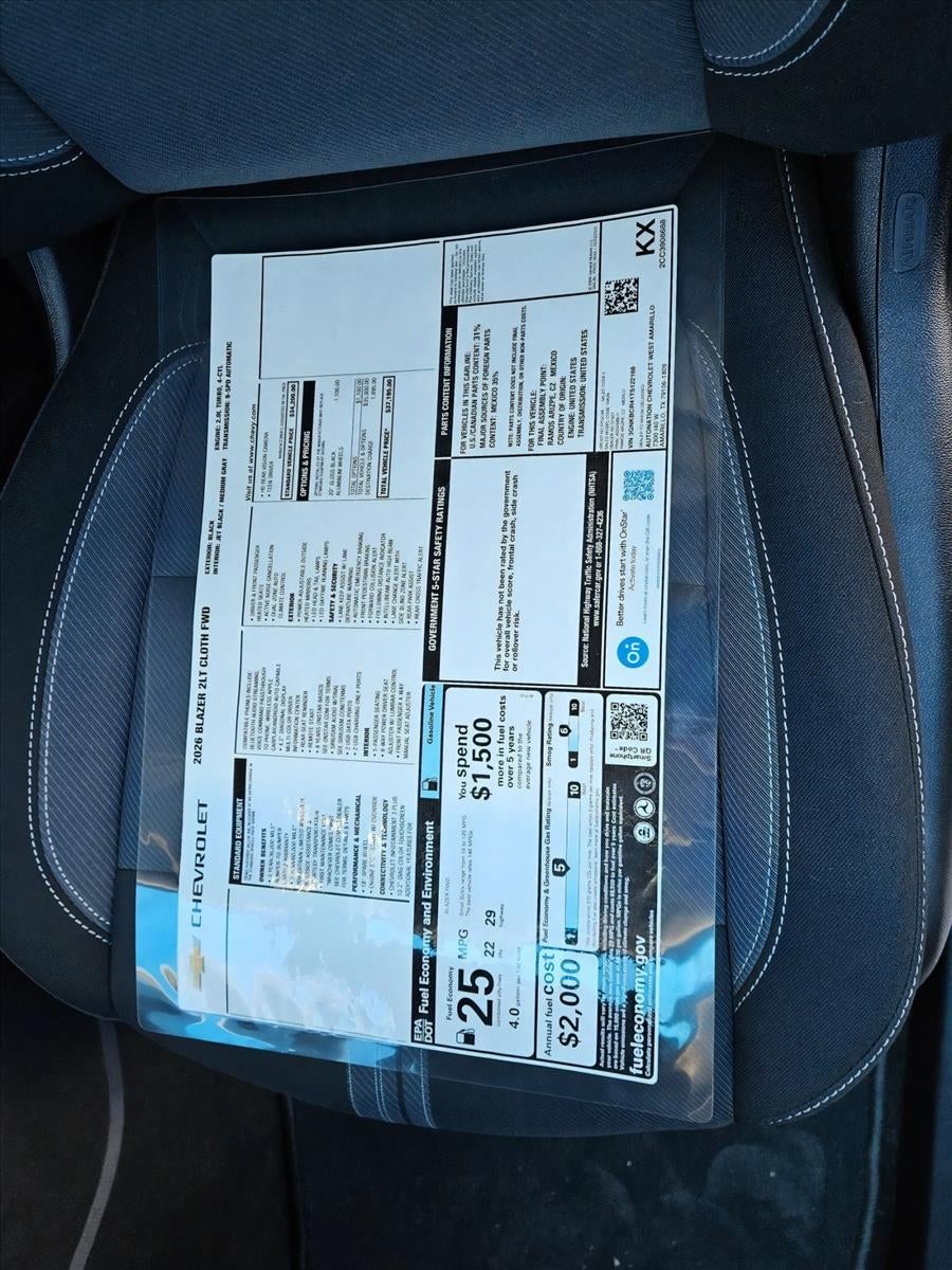 2026 Chevrolet Blazer 2LT