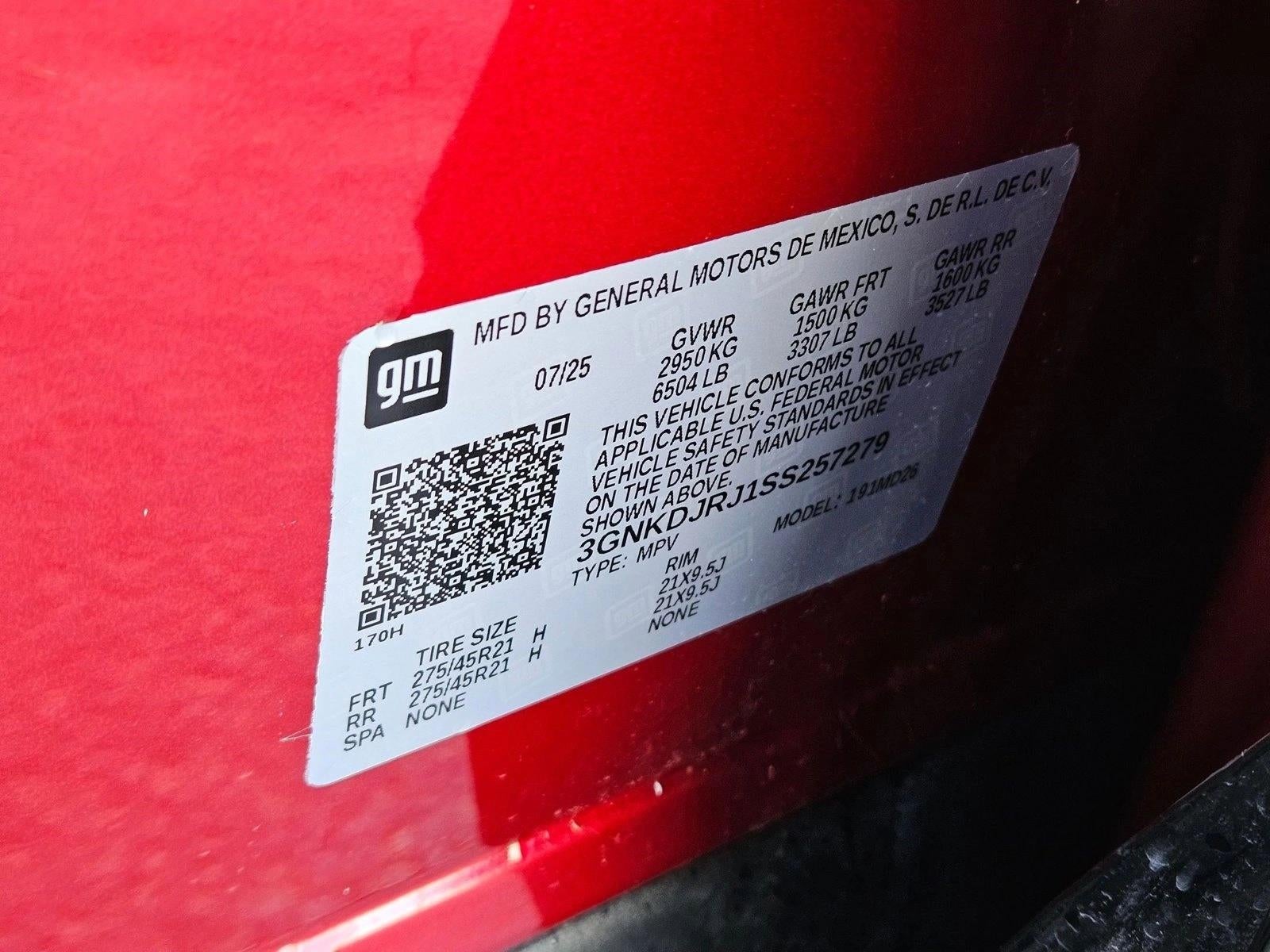 2025 Chevrolet Blazer EV RS