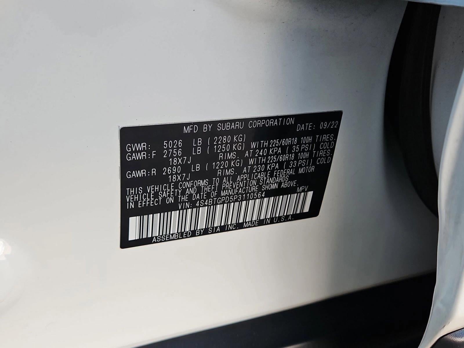 2023 Subaru Outback Touring XT