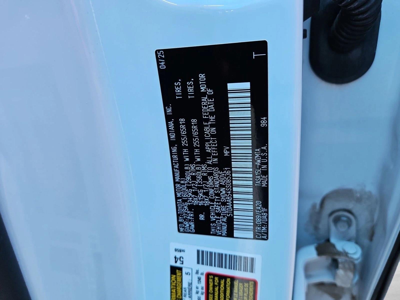 2025 Toyota Grand Highlander XLE