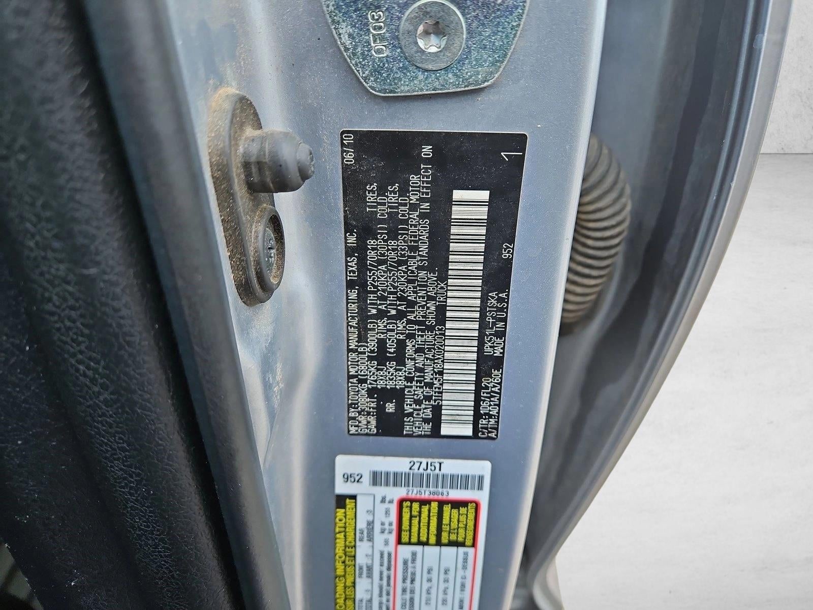 2010 Toyota Tundra 2WD Truck Base