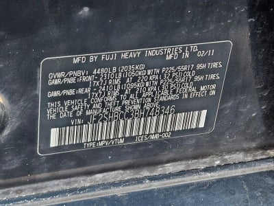 2011 Subaru Forester 2.5X Premium