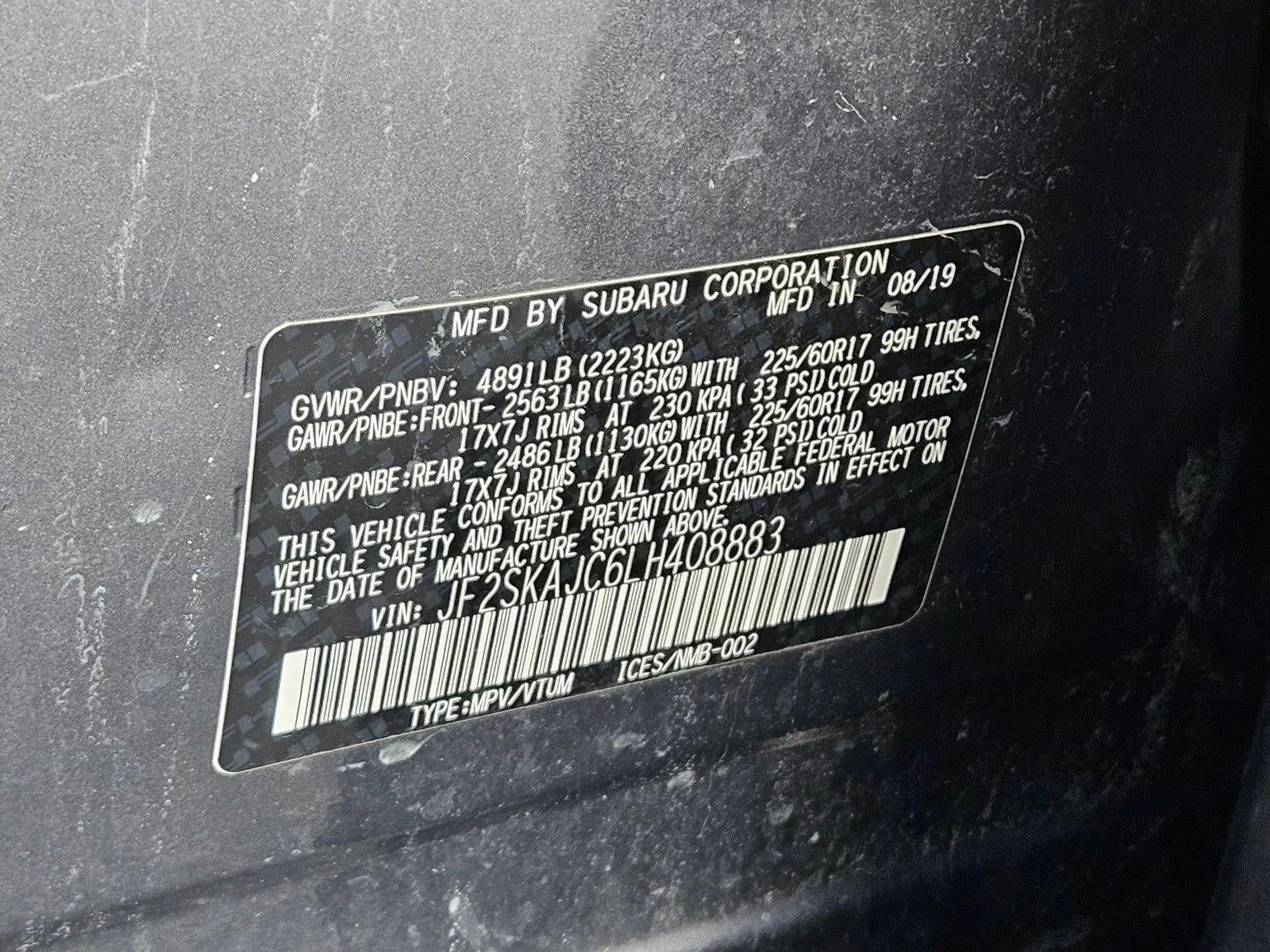 2020 Subaru Forester Premium