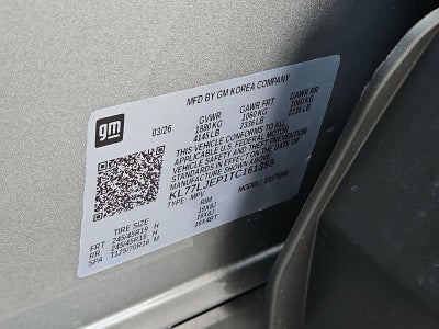 2026 Chevrolet Trax 2RS
