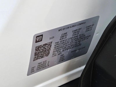 2026 Chevrolet Trax 2RS