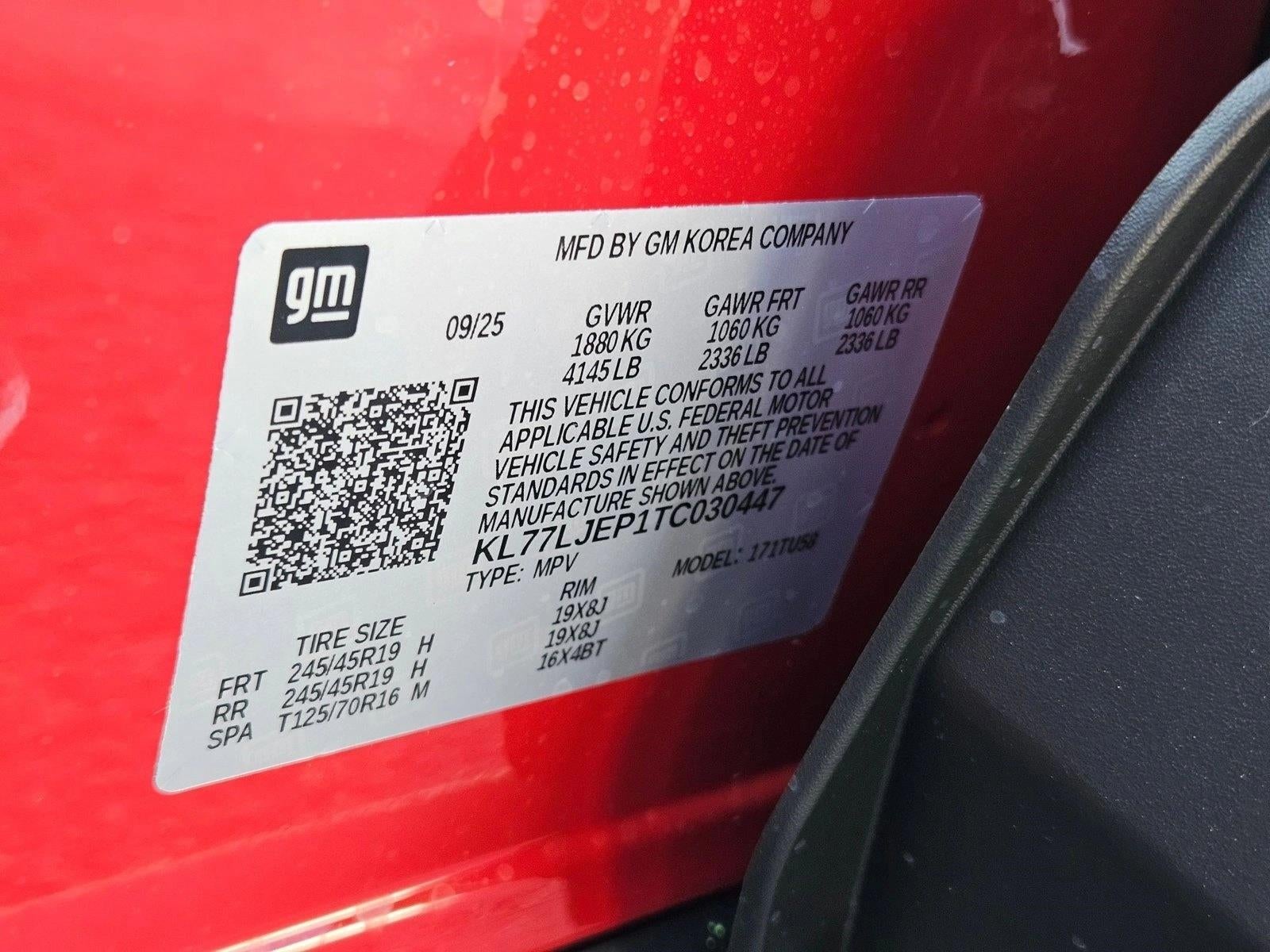 2026 Chevrolet Trax 2RS